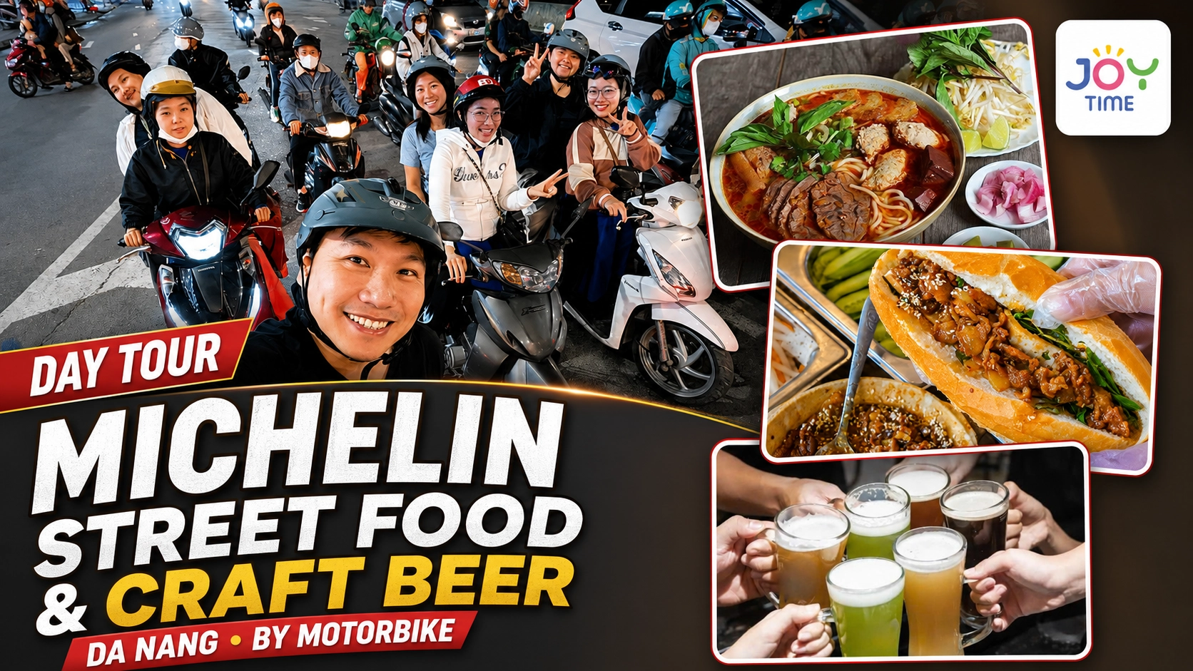 Day Tour | Da Nang Michelin Street Food & Craft Beer Tasting by Motorbike